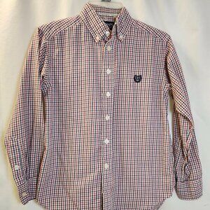 Chaps Ralph Lauren Long Sleeve Shirt Boys Size Small 8